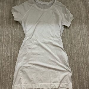 Lulu Women's White Short Sleeve Top